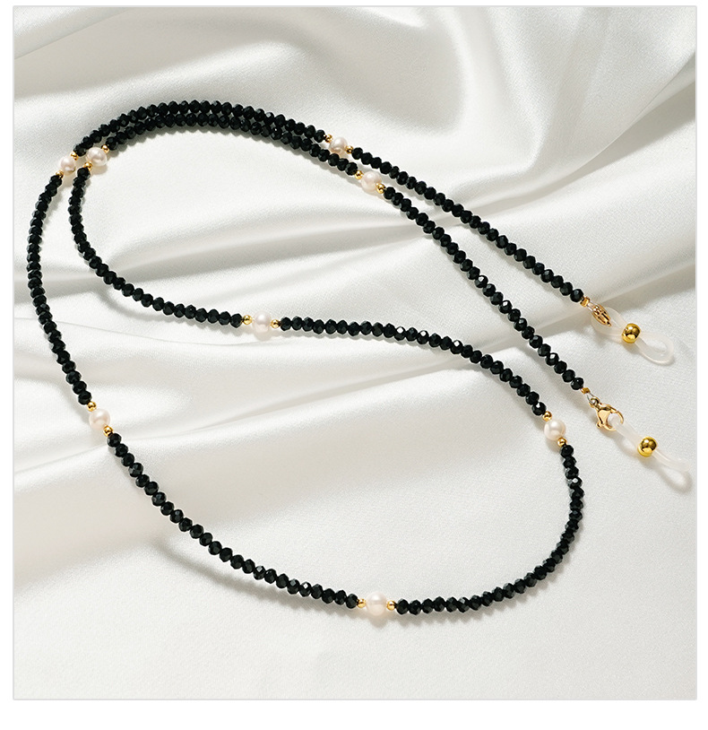 Sunglass Retainer Cord - Perlen-Kristall-Brillenkette, modische Sonnenbrillen- und Lesebrillen-Hängekette für