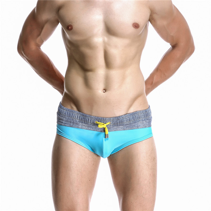 Swim Trunk Quick Dry - Herren Color Blocking Bades horts sexy