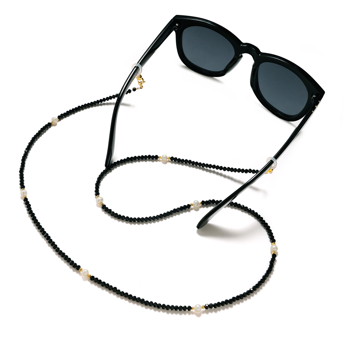 Perlen-Kristall-Brillenkette,  – Sunglass Retainer Cord Bewertung und Preis