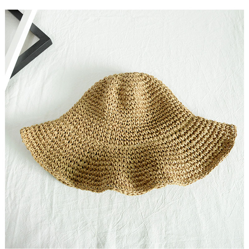 2021 faltbare Sommer Neue frau – Bucket Hat Straw Bewertung und Preis